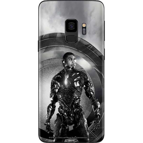 The Justice League (2017) Cyborg Poster Galaxy S9 Skin